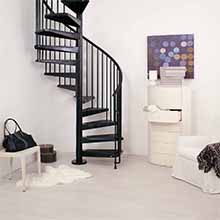 Cast iron indoor metal staircase used spiral staircases 