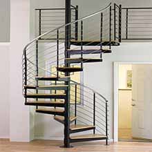  Best Price Indoor / Outdoor Curved Glass Staircases / Glass Spiral Staircase with Bent Glass Railing 