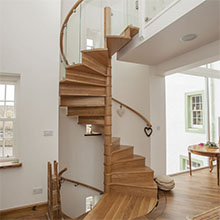 Decorative Modern Wrought iron Spiral Staircase Designs
