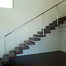 Modern Floating Staircase Steel Glass Stairs
