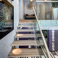 Build floating staircase designs