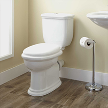 Wall-hung concealed ceramic toilet