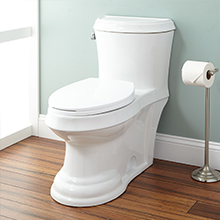 One piece ceramic intelligent toilet