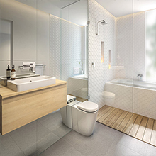 Bathroom fittings two piece ceramic sanitary ware toilet