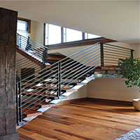 Firmly new design stainless steel rod railing for stairs