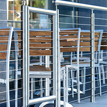 stainless steel railings/cable railing for balcony