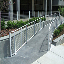 Secure and Good-Design Cable Series Stainless Steel Railing/Baluster For Staircase