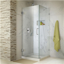 Prefabricated hanging roller frameless sliding glass shower door