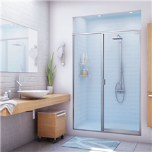 Popular Frameless sliding glass shower door for glass shower
