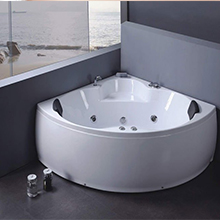 Popular bathroom deep marble bathtub for sale