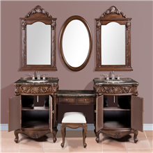 Bathroom vanity double basin ,modern bathroom vanity 45 inch bathroom vanity
