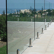 Modern design ms spigot railing steel railing designs for front porch