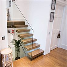 Modern design straight staircase for home