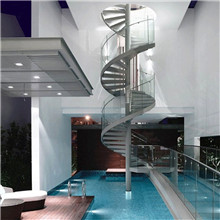 Modern design spiral staircase for home