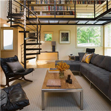 Modern design spiral staircase for home