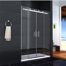 Tempered Glass Shower Partitions for Shower Room