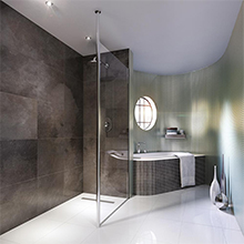 HEXAD 8MM SQUARE SHOWER ROOM