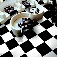 29 degree white colour soft glazed floor tiles