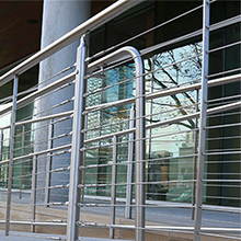  Secure and Good-Design Cable Series Stainless Steel Railing/Baluster For Staircase and Balcony