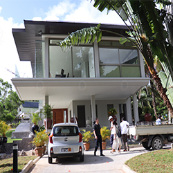 David Savyhouse project in Seychelles