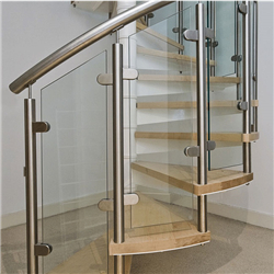 Outdoor 304 Stainless Steel Glass Balustrade Railings system Glass Balcony Balustrade-A05