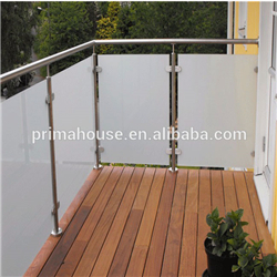 50x50 mm square stainless railing glass railing system post balustrade-A07