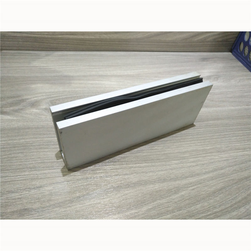 S-Aluminum U Channel Profile For Frameless Glass Railing