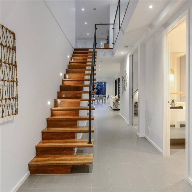 J stainless steel rod bar railing staircase 
