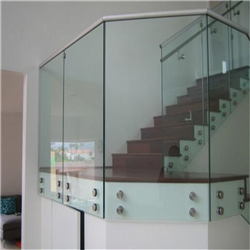 Frameless Balcony Railing Design Standoff Glass Railing-A