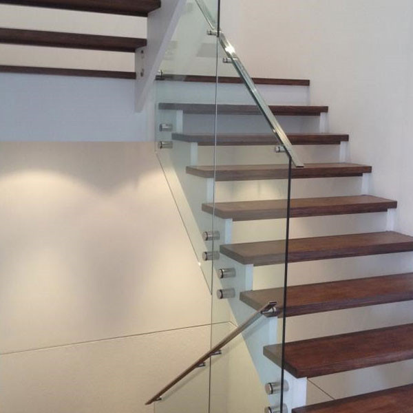J  Popular design Steel Glass Stair Indoor 