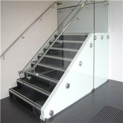 China Frameless Balcony Railing Design Standoff Glass Railing-A