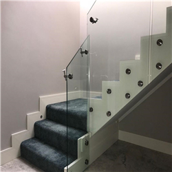 Frameless balcony railing handrail stainless steel standoff for glass railing-A