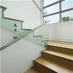 balcony cheap deck standoff glass railing bridge railing-A