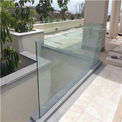 Top Quality Promotional Custom Aluminum U Channel Balcony Extrusion Glass Railing-A