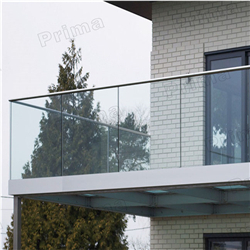 PRIMA outdoor glass railing aluminium u channel glass railing hardware-A