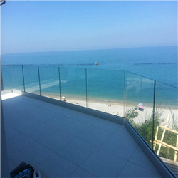 Wholesale durable extruded aluminium alloy u channel railing for glass-A
