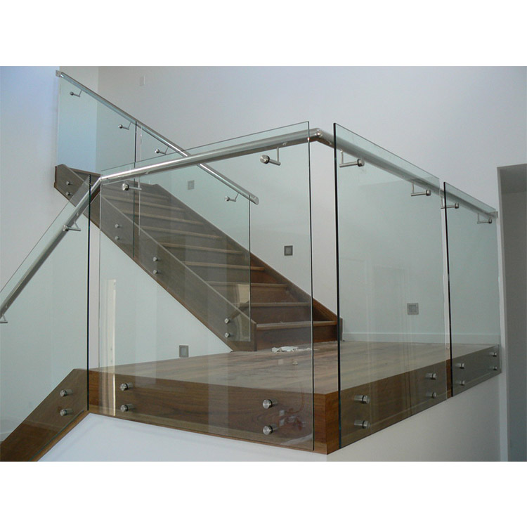 S-Standoff Glass railing Designs for Balcony
