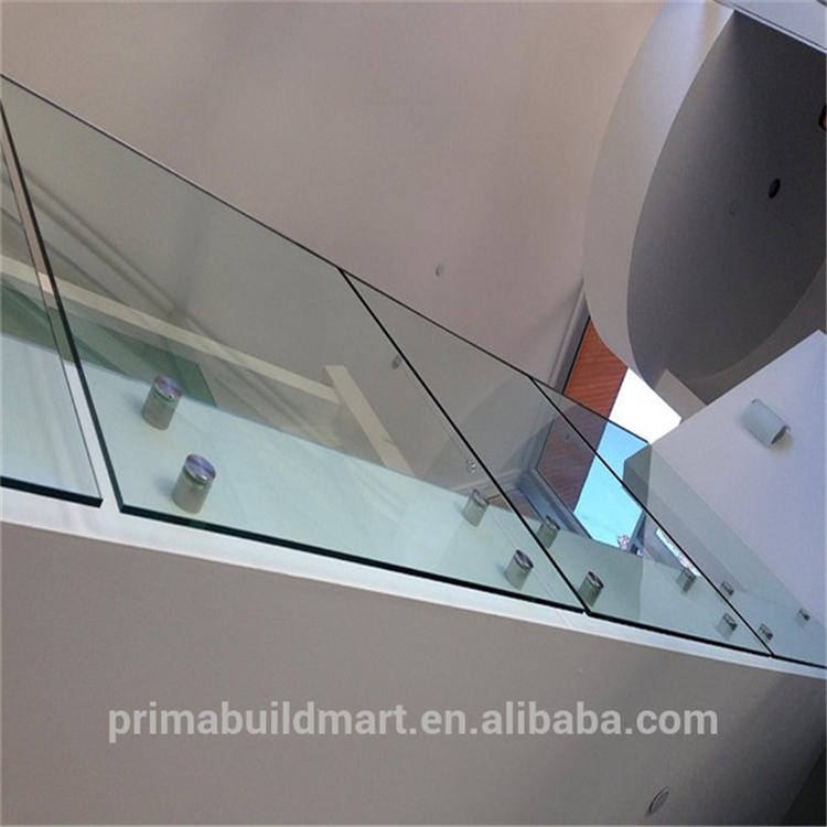S-Good Grade Stainless Steel Standoff Glass railing for Stairs