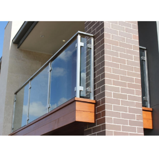 S-Prima Housing tubular glass railing baluster/post staircase railing