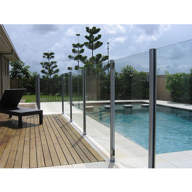 S-Square Balustrades Handrail Balcony Stainless Steel Post Glass Railing