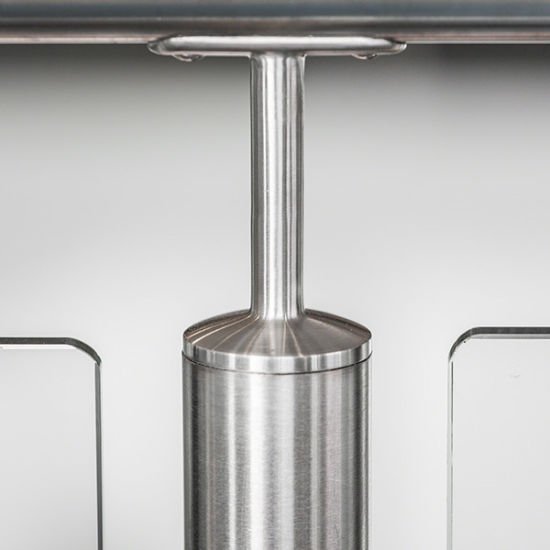 S-Stainless steel 304 316 mini post/spigots design for glass railing system