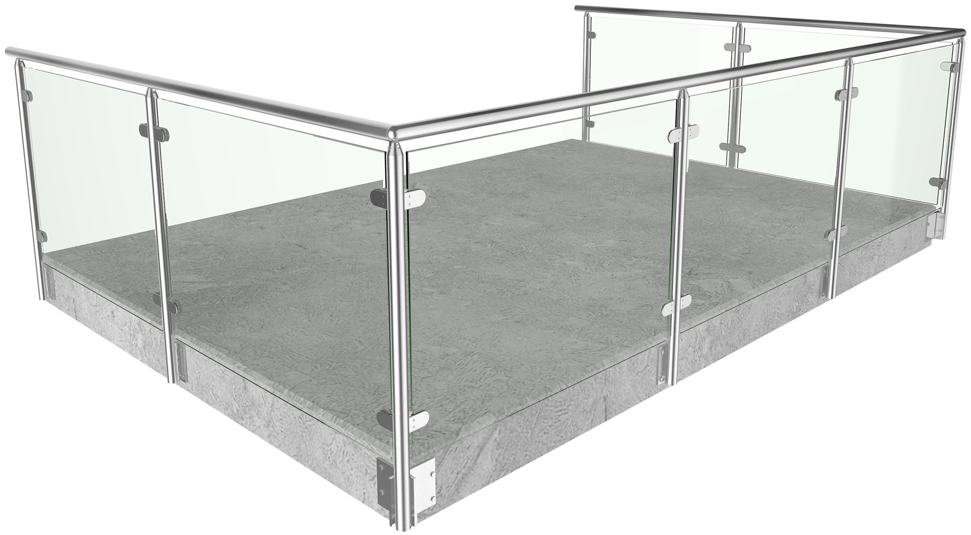 S-Cheap glass stair railingdeck railing/deck railing post attachment