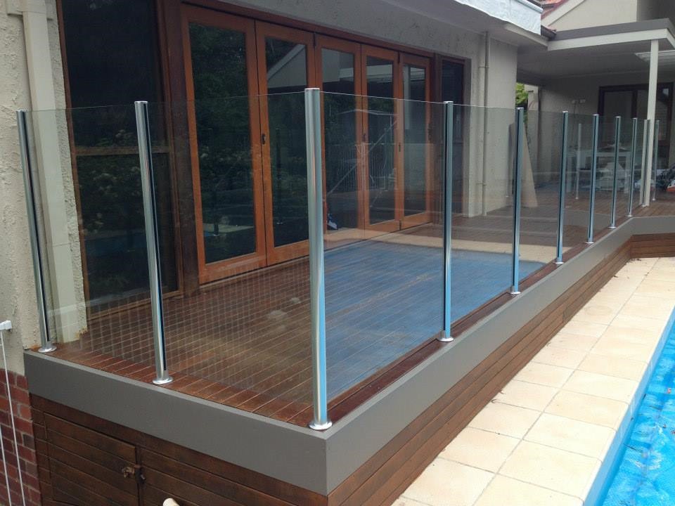 S-Tecture Aluminum Glass Railing for residential and commercial projects
