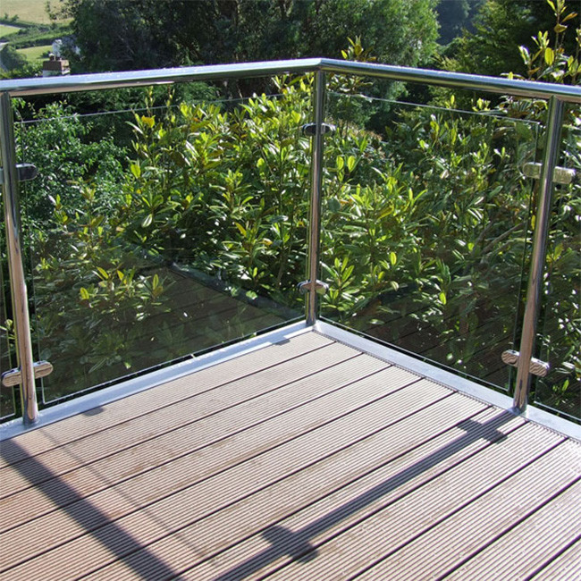 S-Best quality stainless steel glass baluster railing and modern balustrade