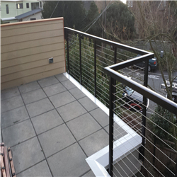 Factory price balustrade round wire cable railing balustrade-A