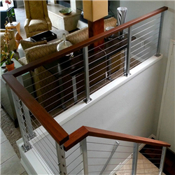 Factory price high quality balustrade round wire cable railing moden design-A