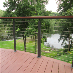 USA hot sale easy install Park Garden Wire Cable Railing-A