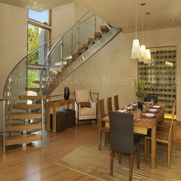 J-home stair design wood stair treads interior stair