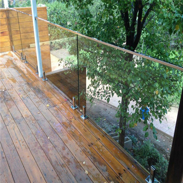 S-Spigot Glass railing with frameless design hot model