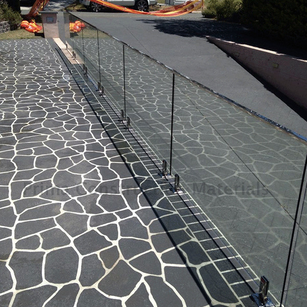 S-Balustrades & handrails stainless steel spigot frameless glass railing fence round glass spigot for indoor pool